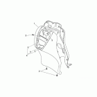 Scarabeo 1 (Minarelli Engine) Front body iv - front fairing