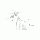 Scarabeo 1 (Yamaha Engine) Central body iii - f.brd / hng.c