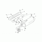 Scarabeo 1 (Yamaha Engine) Глушитель