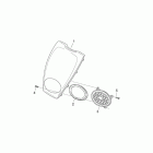 Scarabeo 1 (Yamaha Engine) Front body iii - front cover