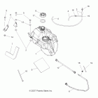 SPORTSMAN TOURING 800 EFI - A08DN76AF/AG/AH/AL/AJ/AS Топливный бак