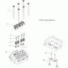 SPORTSMAN TOURING 800 EFI - A08DN76AF/AG/AH/AL/AJ/AS Engine, valves