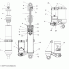 OUTLAW 525 - A08GJ52AA/AB/AC Задний аммортизатор 1