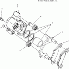 SPORTSMAN 300 4X4 - A08LH27AX/AZ Колодки тормозные