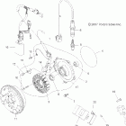 SPORTSMAN 400 HO 4X4 - A08LH46AQ/AX/AZ Зажигание