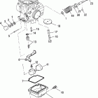 SPORTSMAN 400 HO 4X4 - A08LH46AQ/AX/AZ Карбюратор низ