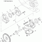 SPORTSMAN 400 HO 4X4 - A08LH46AQ/AX/AZ Маслянный насос