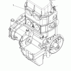 SPORTSMAN 800 EFI SCANDINAVIAN - A08MH76SS/SF Двигатель