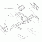 SPORTSMAN 800 HO EFI - A08MN76AF/AL/AQ/AR/AS/AT/AX Переднее крыло