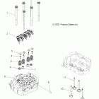 SPORTSMAN 800 HO EFI - A08MN76AF/AL/AQ/AR/AS/AT/AX Engine, valves