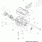 SPORTSMAN 800 HO EFI - A08MN76AF/AL/AQ/AS/AX Воздушная система