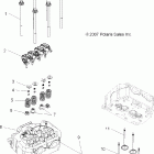 SPORTSMAN 800 HO EFI - A08MN76AF/AL/AQ/AS/AX Engine, valves