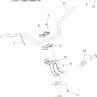 SPORTSMAN 800 HO EFI - A08MN76AF/AL/AQ/AS/AX Управление, руль и средства управления