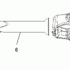 SPORTSMAN X2 500 EFI - A08TN50AX/AZ Drive train, prop shaft