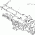SPORTSMAN X2 500 EFI QUAD - A08TN50EA Рама