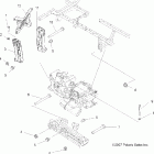 SPORTSMAN X2 500 EFI QUAD - A08TN50EA Крепеж КПП