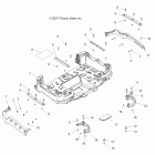 SPORTSMAN X2 800 EFI LE - A08TN76AA/AQ Body, box, rear