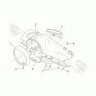 Mojito Retro 50 2T (Aprilia Engine) Передний корпус - облицовка 1