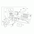 Scarabeo 125-150-200 (Rotax Engine) Рулевые переключатели ,левые