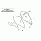 Scarabeo 50 2T (Minarelli Engine) Central body i - glove comp.door