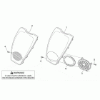 Scarabeo 50 2T (Minarelli Engine) Front body iii - front cover
