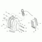 Scarabeo 50 2T (Minarelli Engine) Воздушный фильтр