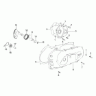 Scarabeo 50 2T (Minarelli Engine) Крышка  кикстартера