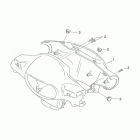 Scarabeo 50 2T (Minarelli Engine) Front body ii - dashboard