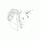 Scarabeo 50 2T (Minarelli Engine) Front body v - internal shield