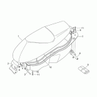 Leonardo 125-150 Седло