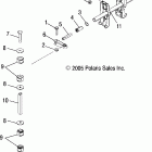SPORTSMAN 450 - A07MH46AA/AZ Torsion bar