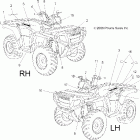 SPORTSMAN 500 EFI - A07MH50AB/AL/AQ/AX/AY/AZ/MN50AF/AN/AT/AY Наклейки