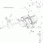 SPORTSMAN 500 EFI - A07MH50AB/AL/AQ/AX/AY/AZ/MN50AF/AN/AT/AY Крепление двигателя