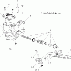 SPORTSMAN 700 EFI - A07MH68AX/AY/AZ Brake, hand