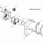 SPORTSMAN 800 EFI -A07MH76AL/AQ/AX/AY/AZ/A2/MN76AF/AT/AY Brake caliper, front