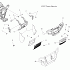 SPORTSMAN 800 EFI -A07MH76AL/AQ/AX/AY/AZ/A2/MN76AF/AT/AY Bumper mounting