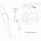 SPORTSMAN 800 EFI -A07MH76AL/AQ/AX/AY/AZ/A2/MN76AF/AT/AY Gun boot
