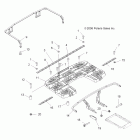 SPORTSMAN 800 EFI -A07MH76AL/AQ/AX/AY/AZ/A2/MN76AF/AT/AY Rack mounting, rear