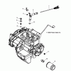 SPORTSMAN 800 EFI -A07MH76AL/AQ/AX/AY/AZ/A2/MN76AF/AT/AY Engine, dipstick and oil filter