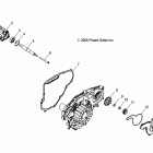 SPORTSMAN 800 EFI -A07MH76AL/AQ/AX/AY/AZ/A2/MN76AF/AT/AY Engine, oil pump and water pump