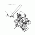SPORTSMAN 800 EFI -A07MH76AL/AQ/AX/AY/AZ/A2/MN76AF/AT/AY ТОПЛИВНЫЙ ИНЖЕКТОР