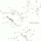 SPORTSMAN 800 EFI INTL - A07MH76FA Brake, foot