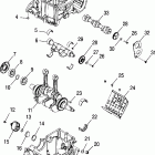SPORTSMAN 800 EFI INTL - A07MH76FA Engine, crankcase and crankshaft