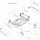 SPORTSMAN X2 500 EFI - A07TH50AL/AQ/AU/AZ/TN50AF/AS/AU Box, rear