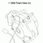 SPORTSMAN X2 500 EFI - A07TH50AL/AQ/AU/AZ/TN50AF/AS/AU Gearcase, mounting, front (demand drive)