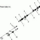 SPORTSMAN 500 HO - A06MH50AA Shift forks