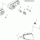 SPORTSMAN 500 HO - A06MH50AA Taillamps / worklamps / headlights