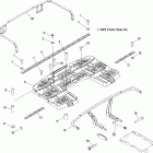 SPORTSMAN 500 EFI - A06MH50AQ Rack mounting, rear
