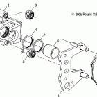 SPORTSMAN 500 HO INT'L - A06MH50FB Brake, front