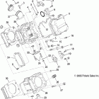 SPORTSMAN 500 HO INT'L - A06MH50FB Цилиндры